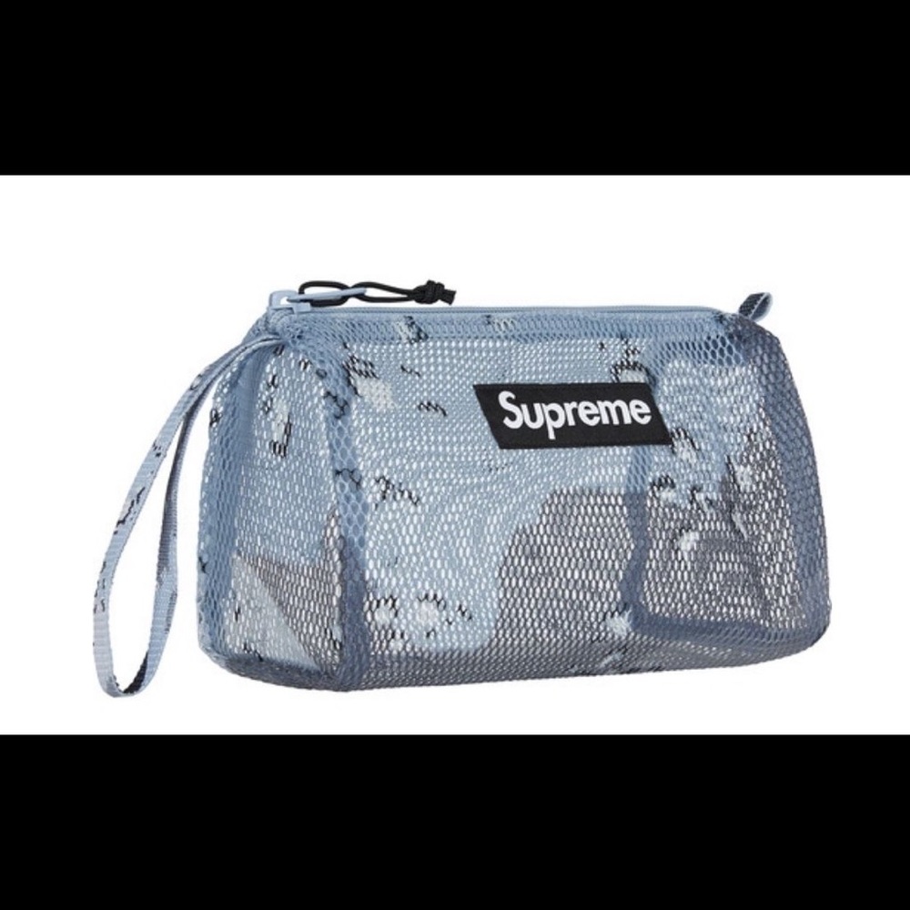 Supreme Utility Pouch (ss20) Blue Chocolate Chip